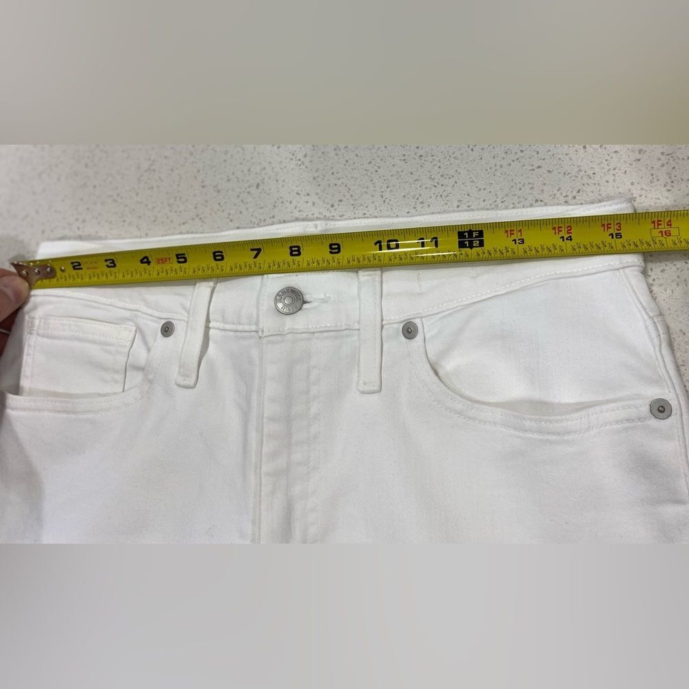 Madewell White Mid-Rise Skinny Crop Jeans 29x27 NWT - Picture 14 of 14